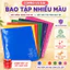 Bao tập nhiều màu 20,5cm (Giấy Kiếng Trong Con Nai + Giấy Màu Thủ Công Bao Tập)