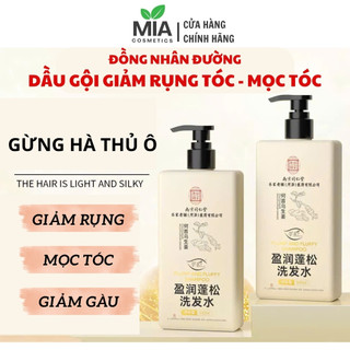 Dầu gội giảm gãy rụng tóc, hỗ trợ mọc tóc, sạch gàu ngứa Gừng Hà Thủ Ô - ĐỒNG NHÂN ĐƯỜNG 500ml