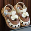 Dép Sandal Quai Hậu Bé Gái ShinHome Mềm Êm Nơ kèm Hoa Cho Bé Gái 1-5 Tuổi (size to)