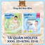 Tã Quần Molfix Thiên Nhiên Size XXXL22+6 (20-35kg), Tã Quần Molfix OXY OXYGEN Bông Hữu Cơ Thấm Hút Nhanh