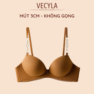Áo lót su  nữ đệm vừa E02, Áo ngực nữ đệm bàn tay nâng ngực, tao khe, chống xệ BC_CHIC LINGERIE