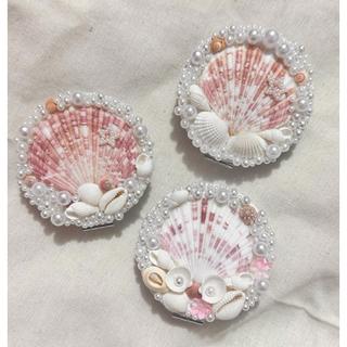 [ Hỏa Tốc] Gương sò ốc mini 🐚🌊 Đồ handmade