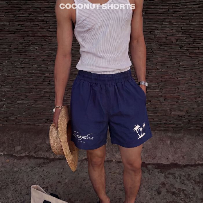 [MỞ BÁN] Quần Đùi Kaki Coconut Short ZAAGAT - Quần Cộc Gió Đi Biển Đi Chơi Cho Cặp Đôi Nam Nữ
