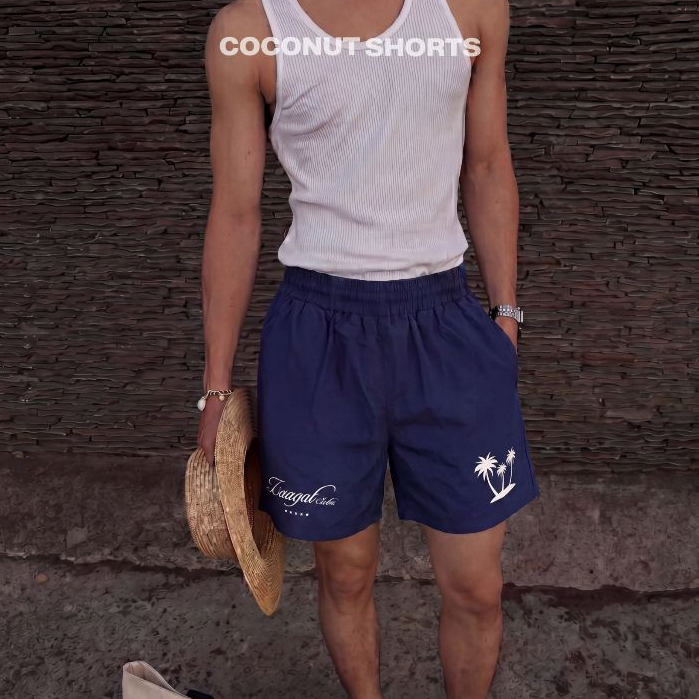 [MỞ BÁN] Quần Đùi Kaki Coconut  ZAAGAT - Quần Cộc Gió Đi Biển, Du Lịch Cho Cặp Đôi Nam Nữ