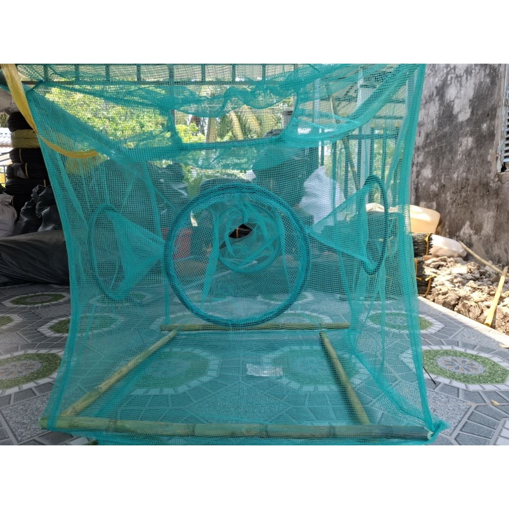 mùng bẫy cá lòng tong mini 80cm vuông