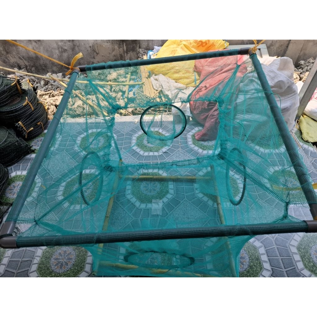 mùng bẫy cá lòng tong mini 80cm vuông
