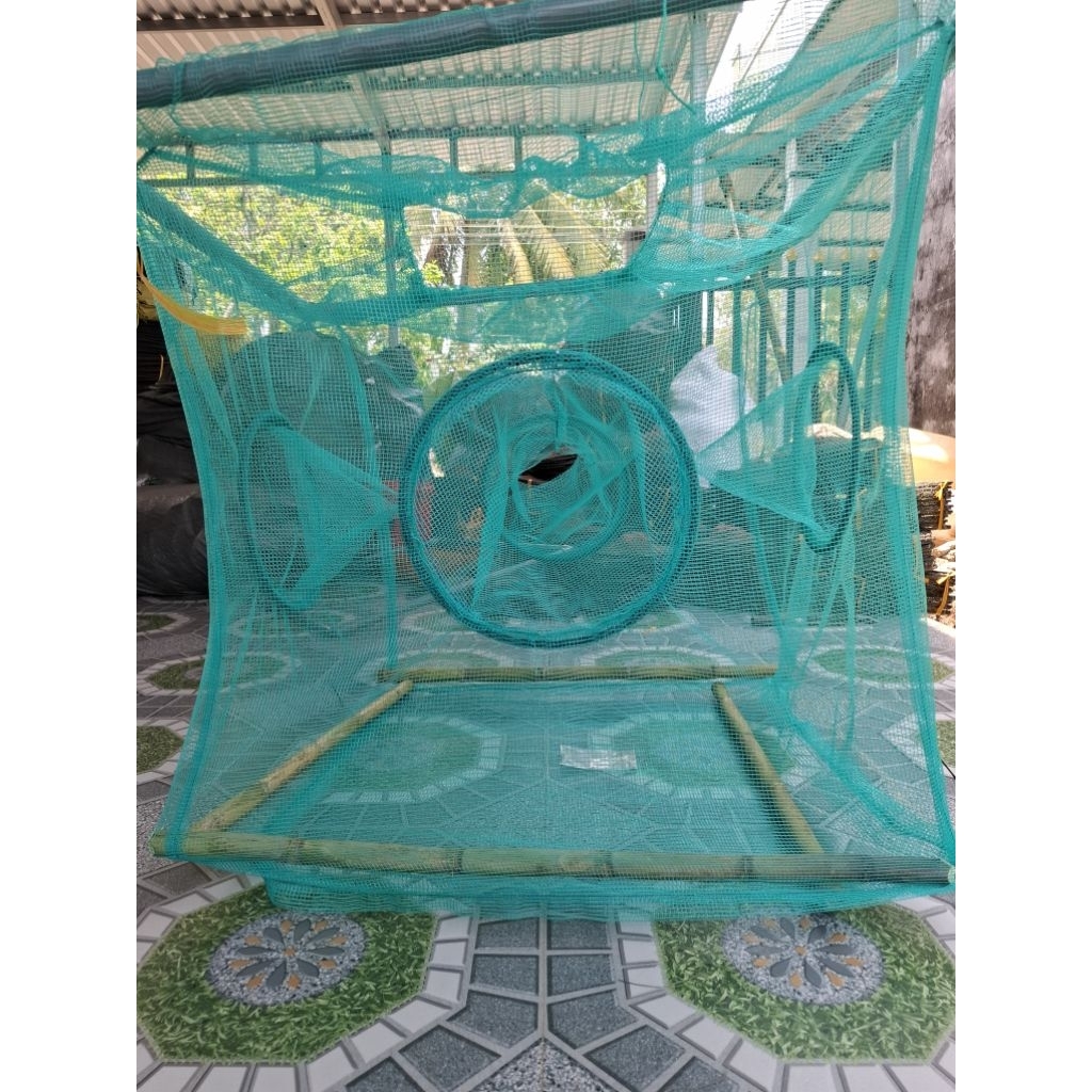 mùng bẫy cá lòng tong mini 80cm vuông