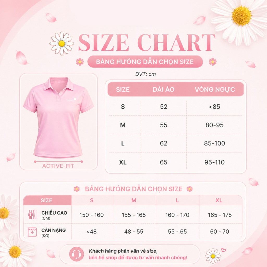 Áo thun thể thao nữ polo cá sấu DAISY BLOOM  Vsmash Sportswear – Co Giãn Gym Chạy Bộ Cầu Lông Yoga Tennis Pickleball