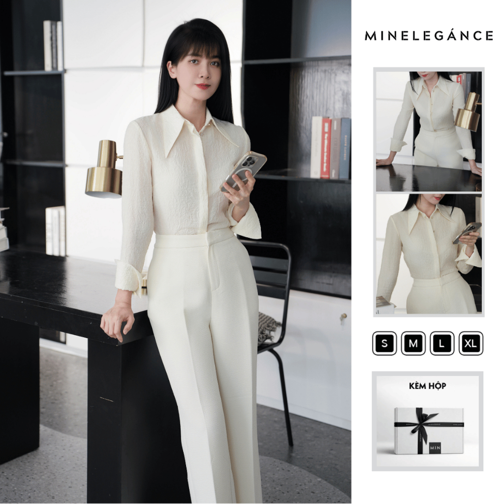 MINELEGÁNCE | ÁO SƠ MI THANH LỊCH, SANG TRỌNG - MIN201