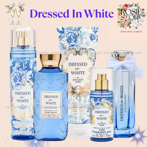 DRESSED IN WHITE | Bộ Gel Tắm - Dưỡng Thể - Xịt Thơm Nước Hoa Toàn Thân B.B.W