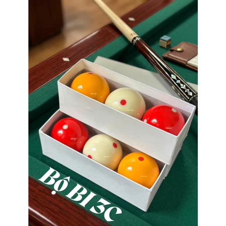Bộ Bi Bida 3c - Bộ Bi Bida Phăng 3C - Bóng Bida 3 Băng