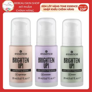 Kem Lót Hiệu Chỉnh Màu Da ESSENCE BRIGHTEN UP Color Correcting Primer 20ml - Bebeau