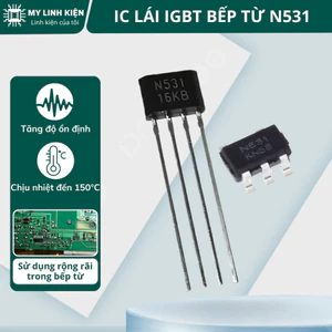 N531 IC lái điều khiển IGBT bếp từ chính hãng chất lượng cao.