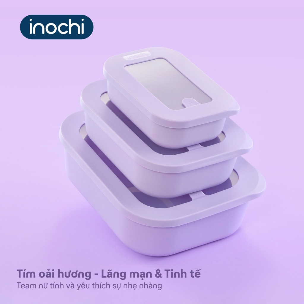 [MỚI] Hộp bảo quản thực phẩm Hokkaido Inochi cao cấp, phong cách, không BPA an toàn sức khoẻ
