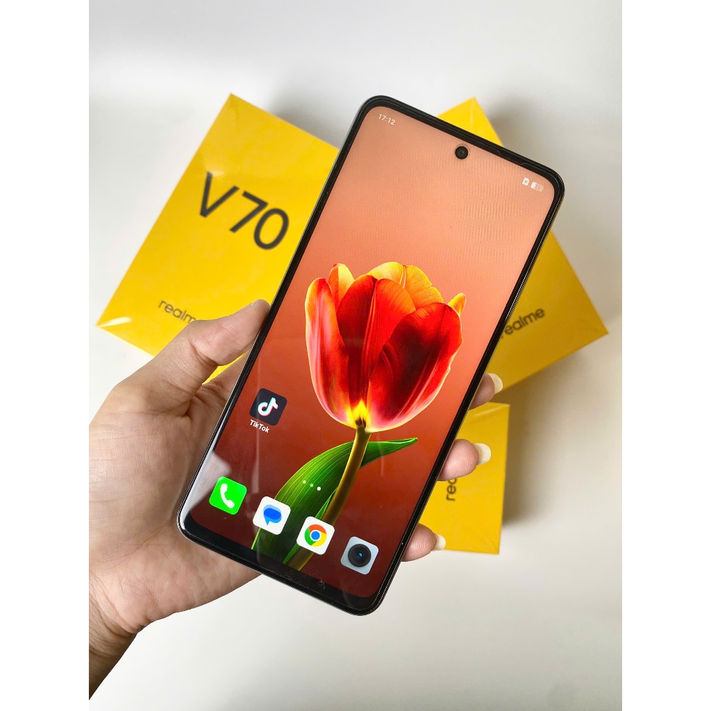 [Chính hãng] Điện thoại Realme V70 Fullbox 6GB/128GB nguyên zin đẹp keng kèm cường lực ốp BH 06 tháng