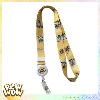 Dây Đeo Thẻ Nhân Viên Tơrua Kéo Rút Phong Cách Nhân Vật Hoạt Hình Đáng Yêu Cute Chiikawa, Mario, Stitch, Totoro, Sanrio