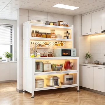 Kệ Tủ Bếp Siêu To Bằng Kim Loại Chống Gỉ Tĩnh Điện Cao Cấp. Kệ Bếp, Kệ Để Đồ Nhà Bếp, Kệ Để Đồ, Kệ Lò Vi Sóng