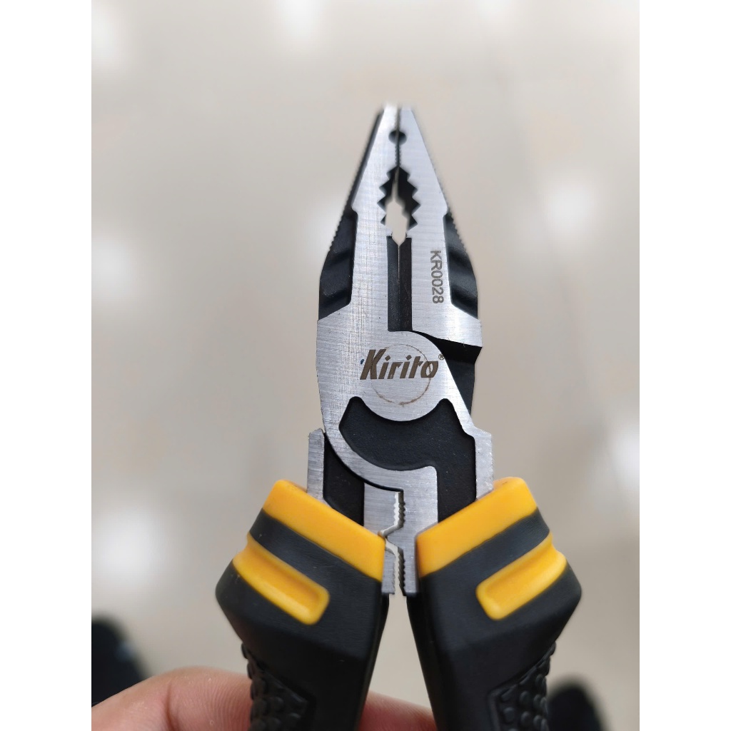 Kìm Đa Năng KIRITO 6 Inch / 8 Inch – Kìm Công Nghiệp Có Bấm Cos & Kìm Thông Thường – Thép CR-V