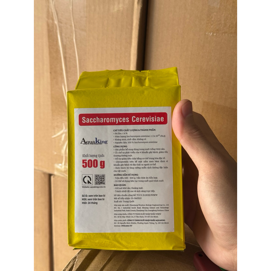 SACCHAROMYCES Nấm Men Ngừa Phân Trắng - Nấm Đồng Tiền