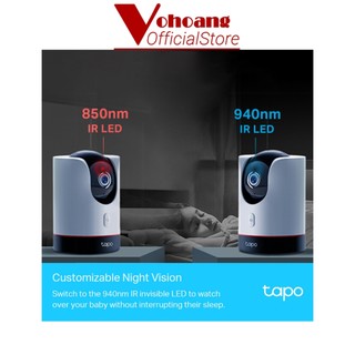 TP-Link Tapo C225 - Camera Wi-Fi 2K QHD An Ninh Gia Đình AI Quay Quét, Nâng Cấp Mạnh Quyền Riêng Tư