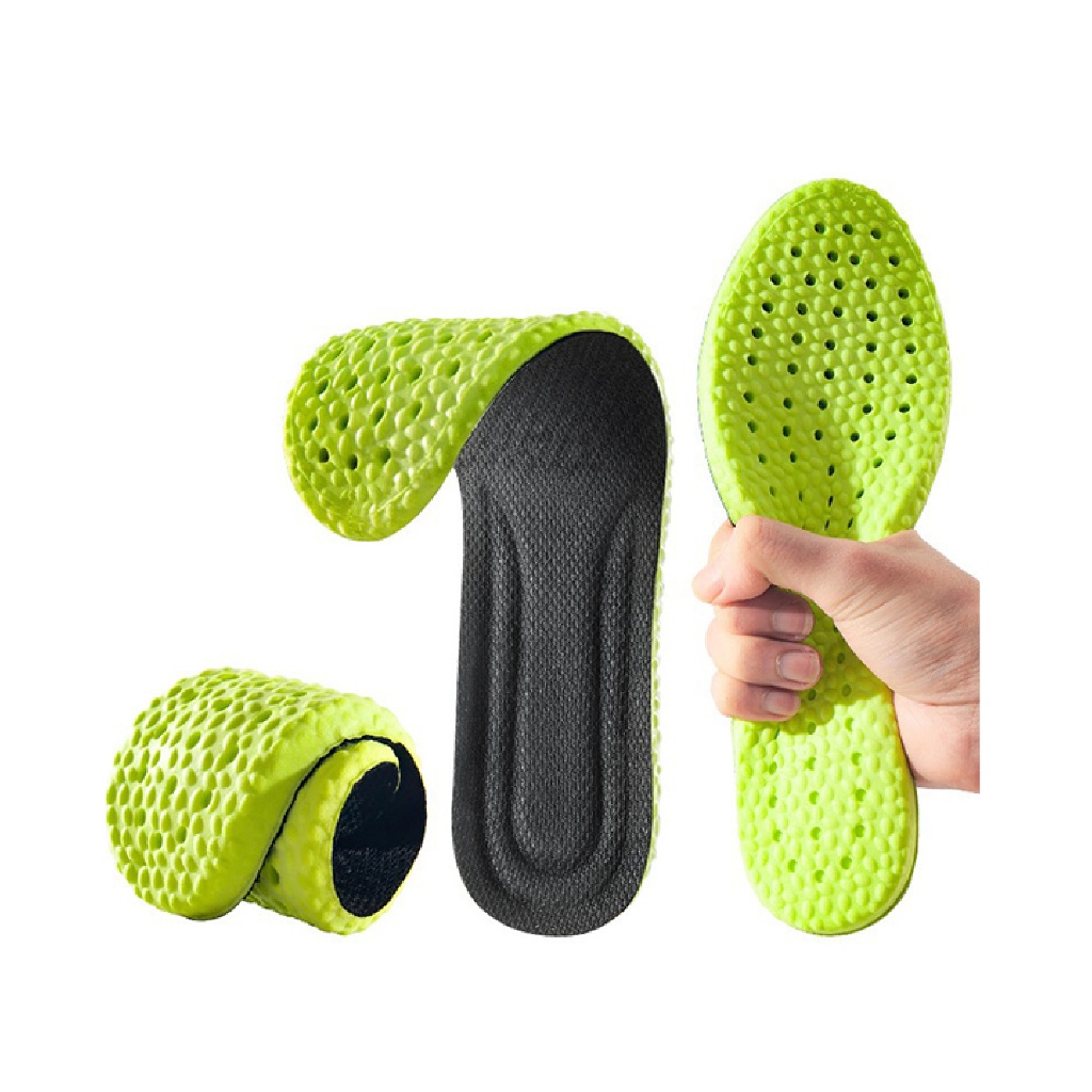 Lót Giày Tăng Chiều Cao 2.5 cm - 3.5 cm Tự Nhiên– Đệm Khí Êm Chân, Thoáng Khí, Nâng Gót Tự Nhiên Cho Nam Nữ - Khử Mùi
