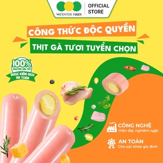 Combo 20 Cây Xúc Xích Siume Nhân Phô Mai Cheddar Vietinter Foods (Cây 34g)