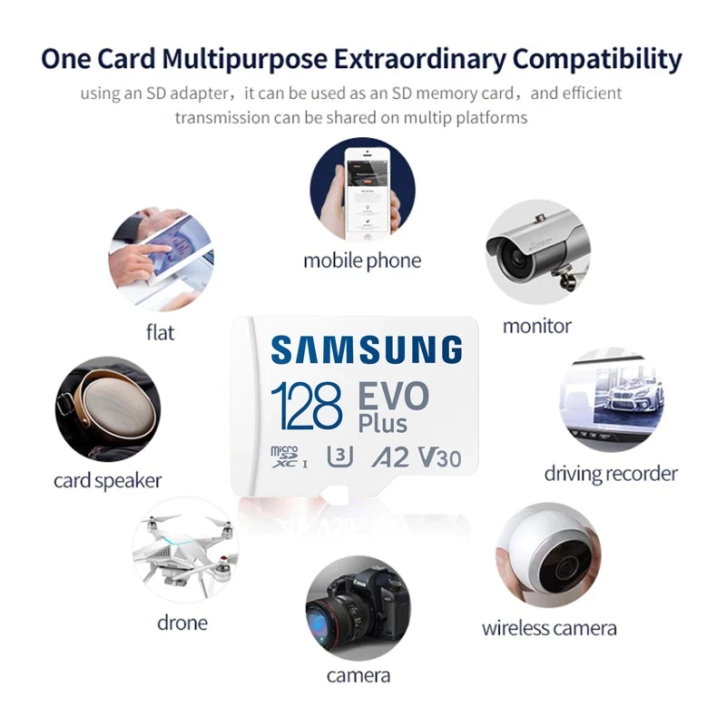 Samsung Evo Plus Micro SD Card 128G/256G/512G/1TB Bảo hành 5 năm.