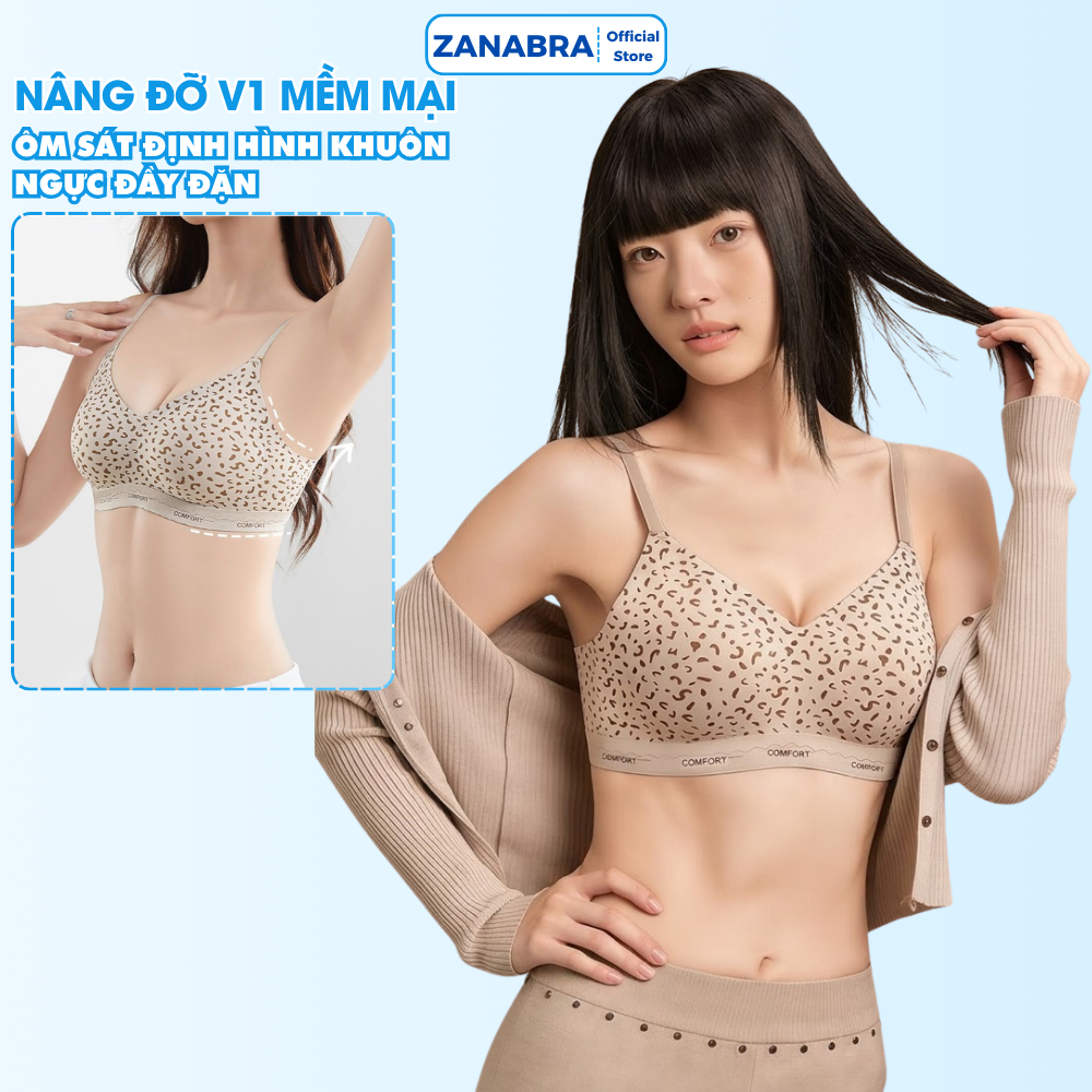 [MẪU MỚI 2026] Áo Ngực Su Đúc Không Gọng Không Đường May Mặc Áo Dài Chống Chảy Xệ, Áo Lót Nữ Họa Tiết Sành Điệu A3854