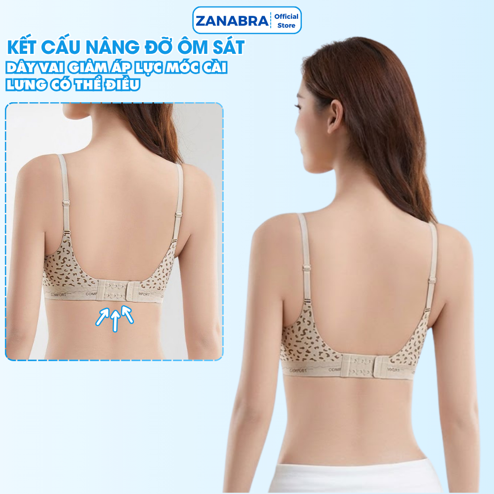 [MẪU MỚI 2026] Áo Ngực Su Đúc Không Gọng Không Đường May Mặc Áo Dài Chống Chảy Xệ, Áo Lót Nữ Họa Tiết Sành Điệu A3854