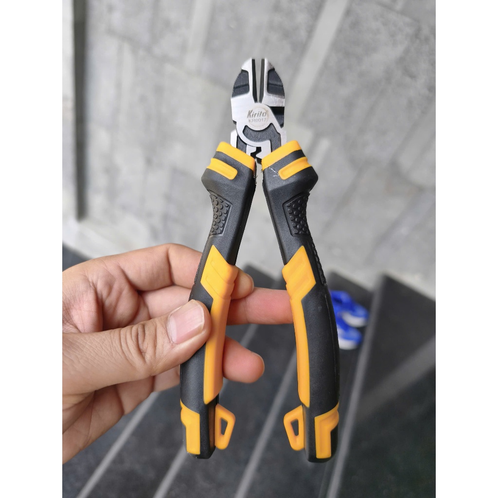 Kìm Cắt KIRITO 6 Inch 8 Inch – Kìm Cắt Điện Đa Năng Có Bấm Cos – Thép CR-V Cao Cấp