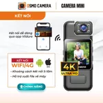 Camera Hành Trình 4K Màn Hình LCD Xem Trực Tiếp, Camera Gắn Xe Máy Chống Rung, Quay Đêm, Máy Quay Góc Rộng, Pin Trâu — ảnh 5