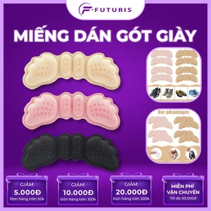 Miếng Lót Gót Giày Futuris Store – Đệm Gót Giảm Size, Chống Tuột Gót, Êm Chân Cho Giày Thể Thao Nam Nữ, Giày cao gót