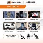 Camera Hành Trình 4K Màn Hình LCD Xem Trực Tiếp, Camera Gắn Xe Máy Chống Rung, Quay Đêm, Máy Quay Góc Rộng, Pin Trâu — ảnh 8