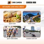 Camera Hành Trình 4K Màn Hình LCD Xem Trực Tiếp, Camera Gắn Xe Máy Chống Rung, Quay Đêm, Máy Quay Góc Rộng, Pin Trâu — ảnh 6