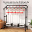 Giá Treo Quần Áo Kèm Kệ Để Giày Cao Cấp Chữ U - Thiết Kế Hiện Đại, Chắc Chắn, Tiện Lợi Cho Phòng Ngủ