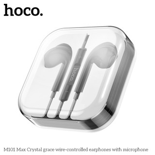 Tai nghe nhét tai Hoco M101 Max cổng 3.5 (Trắng)