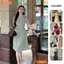 Đầm thiết kế BEMINE cổ sơ mi xẻ giọt nước dáng chữ A-B450