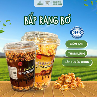 Combo bắp rang bơ 4 vị thơm ngon, giòn tan