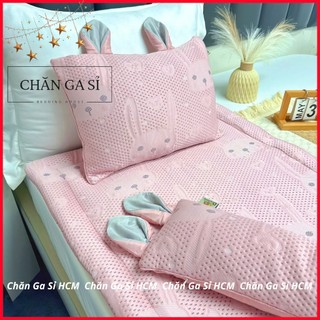 💫HÀNG ĐẸP💫Bộ Nệm Gối Băng Lạnh Cao Cấp Cho Bé Nằm Mát Lạnh, Êm Ái - Chăn Ga Sỉ HCM
