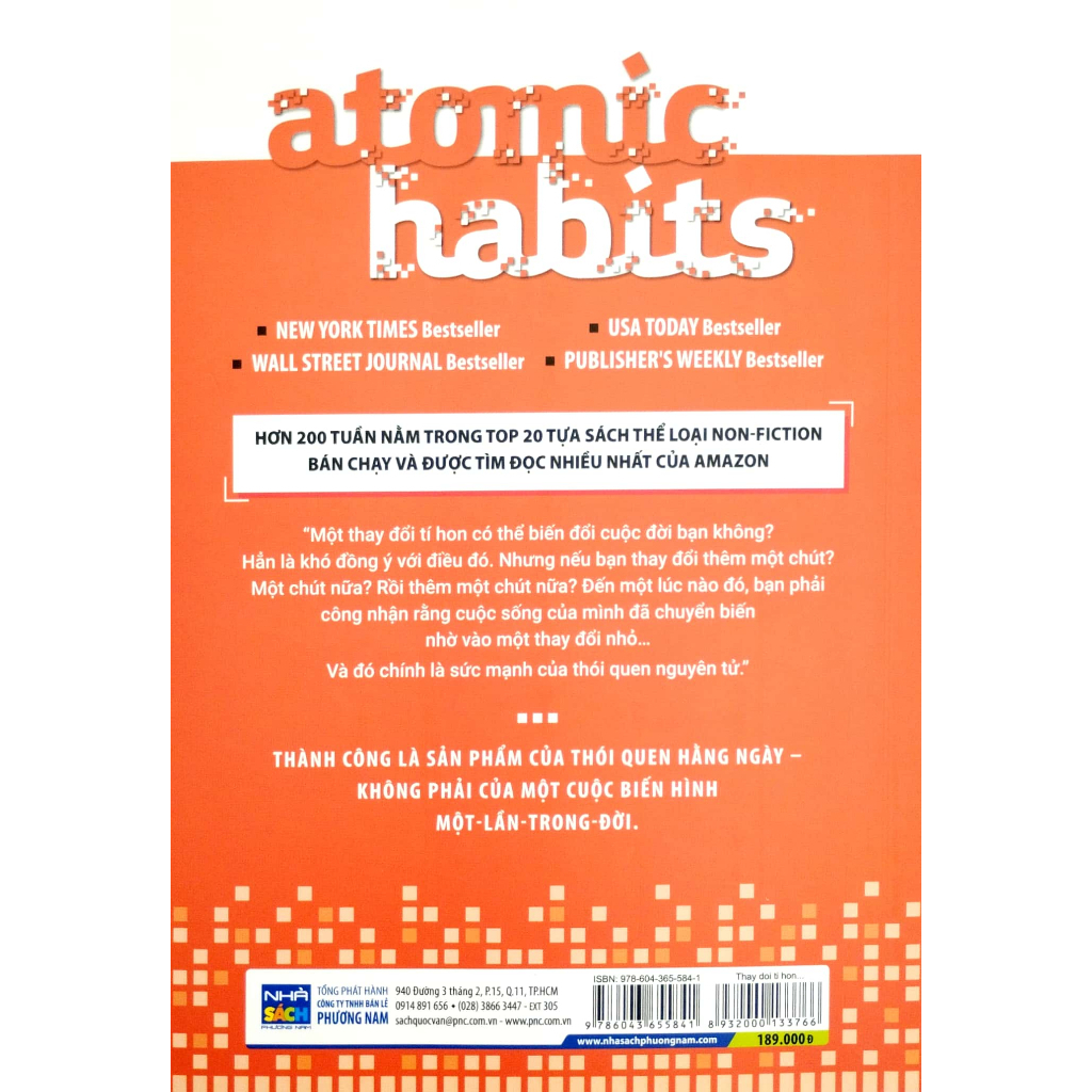 Combo Sách - Giải Mã Hoóc-môn Dopamine + Atomic Habits