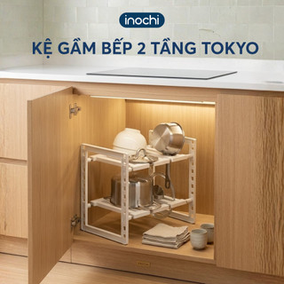 Kệ gầm bếp inochi - Tokyo màu Trắng/Ghi sữa