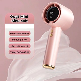 Quạt mini cầm tay , sạc pin tiện dụng, nhỏ gọn, dễ mang đi