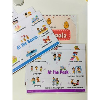 Sơ đồ mindmap POTATO PALS 12 bài, bìa ép plastic dày dặn, bé tô xoá thoải mái, có file nghe + video