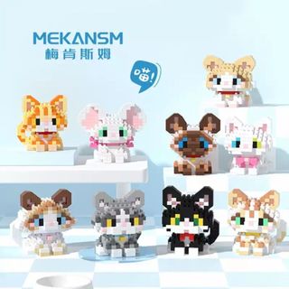 Bộ Lắp Ráp Thú Mini Pixel – Đồ Chơi Xếp Hình Động Vật Dễ Thương Cho Bé HT Toys