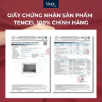 Bộ ga gối 3 món nệm kích thước 1m6x2m Lụa Tencel 60s Mướt Home cao cấp, mềm, mịn, thoáng mát, 2 vỏ gối nằm, 1 ga giường — ảnh 6