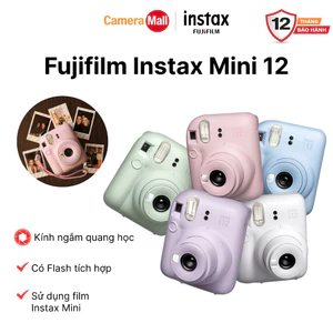 Máy Ảnh Fujifilm Instax Mini 12 / Instax Mini 13 Chính Hãng – Máy Ảnh In Ảnh Lấy Liền, Bảo Hành 12 Tháng