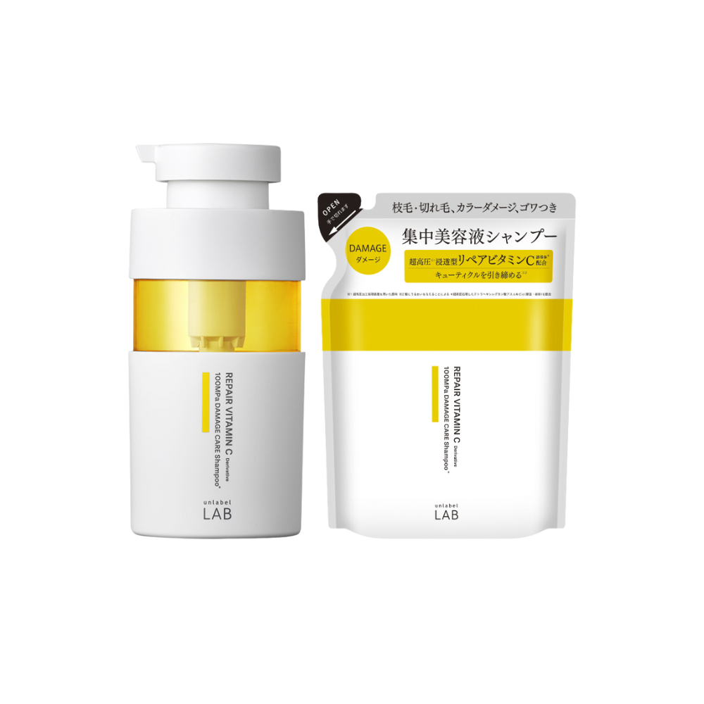 DẦU GỘI  BỔ SUNG VITAMIN C CHĂM SÓC TÓC HƯ TỔN DO NHUỘM UNLABEL LAB