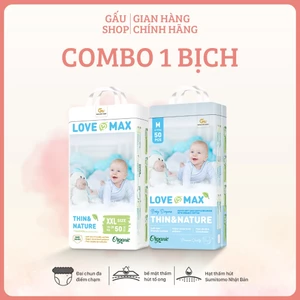Tã Bỉm Love Max Dán/Quần Chính Hãng Đủ Size Cho Bé