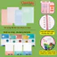 Sổ Còng Classmate Binder 100GSM Còng Nhựa 2 Đầu Không Gỉ A5 B5 Giấy Refill Kẻ Ngang Caro Chấm Cornell 16-009