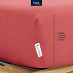 Bộ ga gối 3 món nệm kích thước 1m6x2m Lụa Tencel 60s Mướt Home cao cấp, mềm, mịn, thoáng mát, 2 vỏ gối nằm, 1 ga giường — ảnh 5